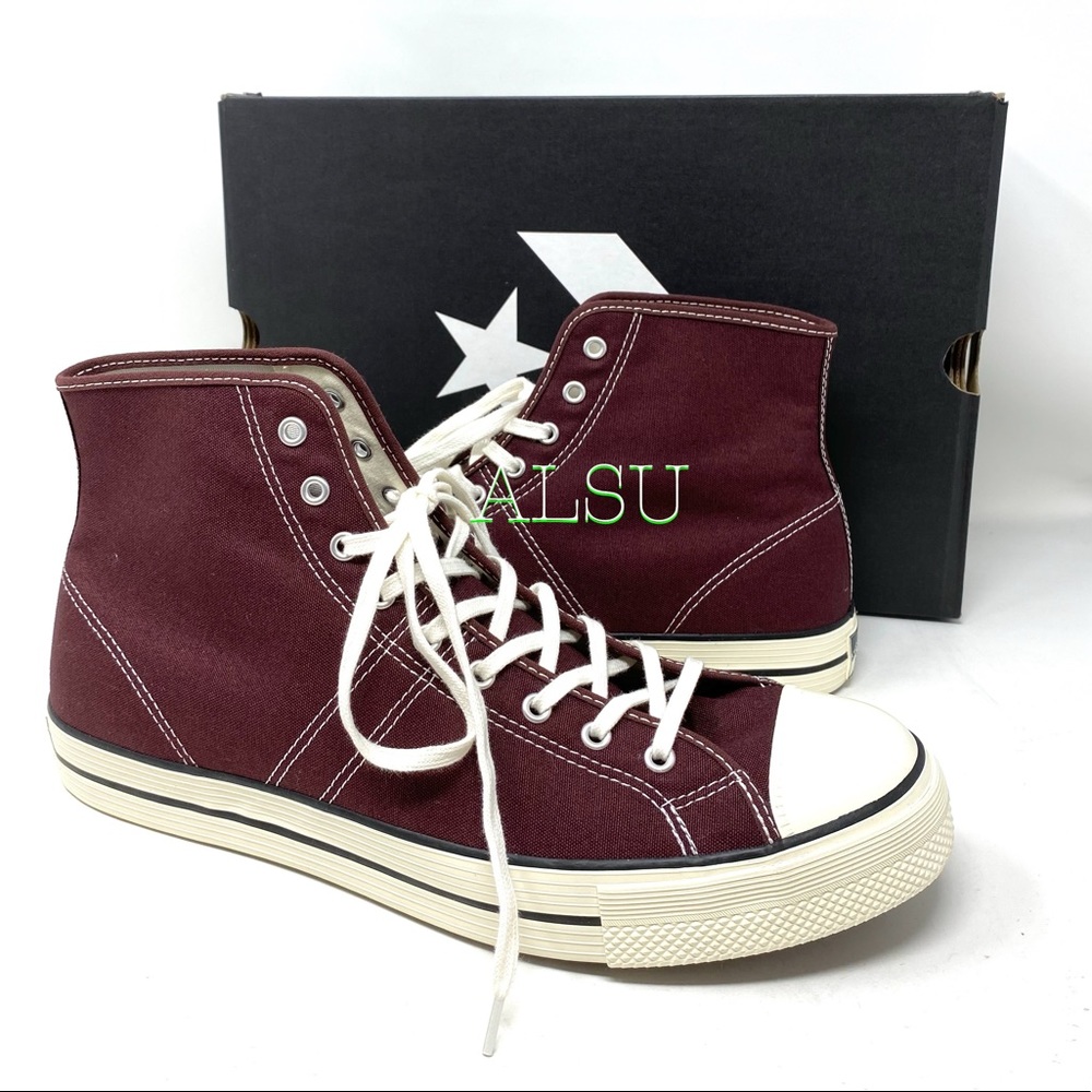 Converse Lucky Star Canvas High El Dorado Maroon M - Picture 8 of 9